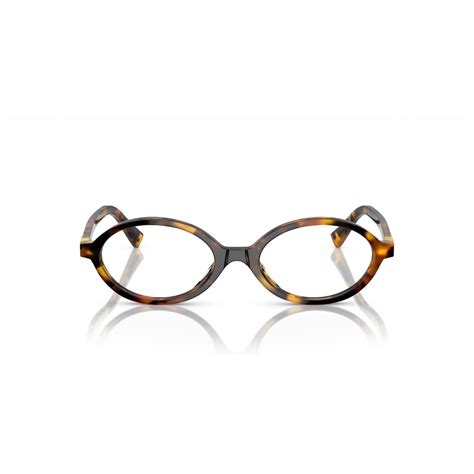 miu miu mu09xv vau1o1|Miu Miu™ MU 09XV VAU1O1 51 Honey Havana Eyeglasses.